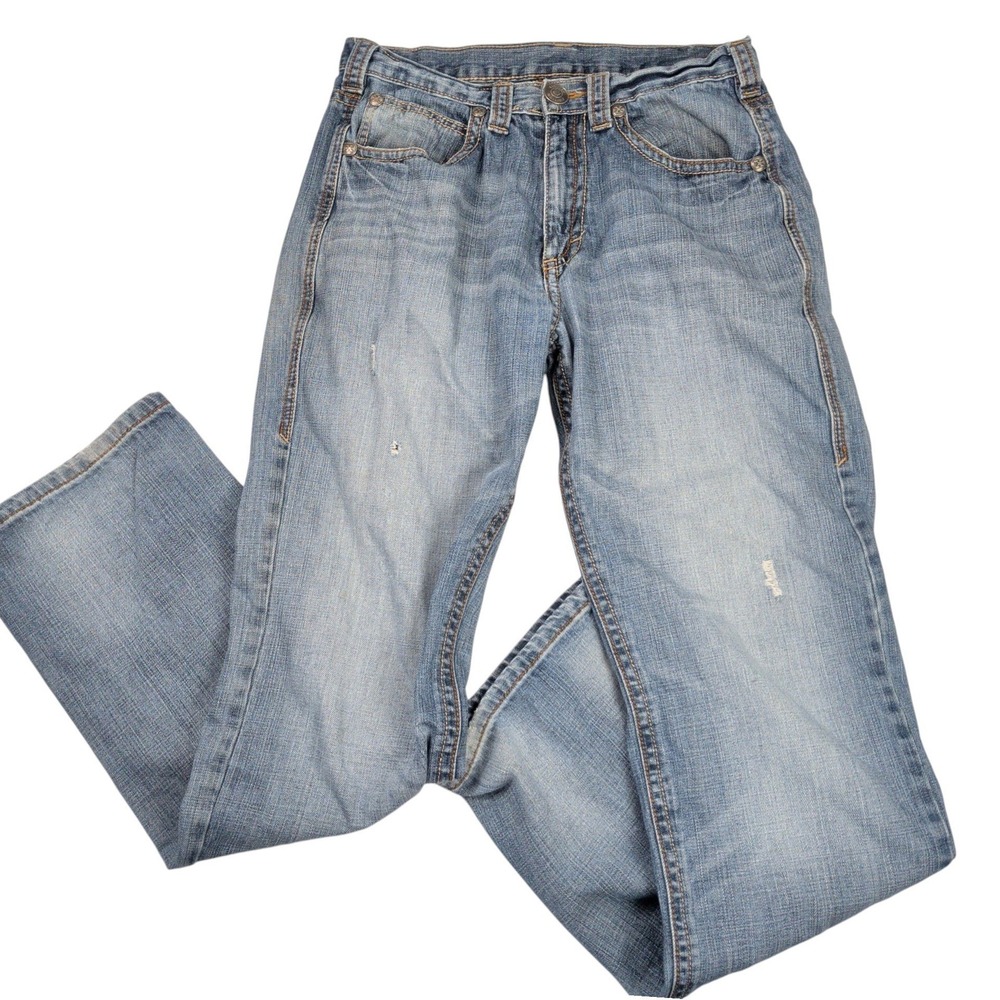 Wrangler Twenty X Style 33 Relaxed Fit Light Wash Jeans Mens 32x34 Workwear